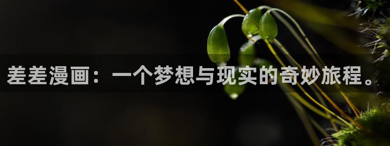 漫蛙漫画物种起源：差差漫画：一个梦想与现实的奇妙旅程。